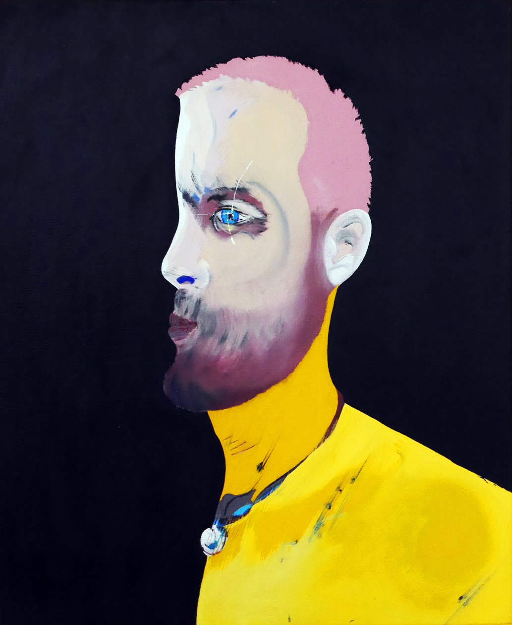 Surportret : anonyme, 2017 (olieverf op doek) door Benoit Erwann Boucherot