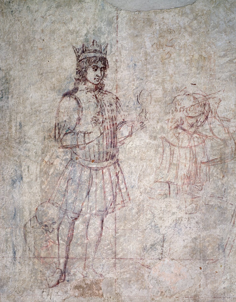 Aanbidding der Wijzen (detail) door Benozzo di Lese di Sandro Gozzoli