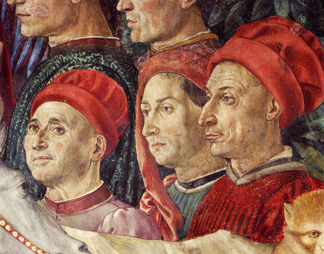 Processie van de Wijzen naar Bethlehem door Benozzo di Lese di Sandro Gozzoli