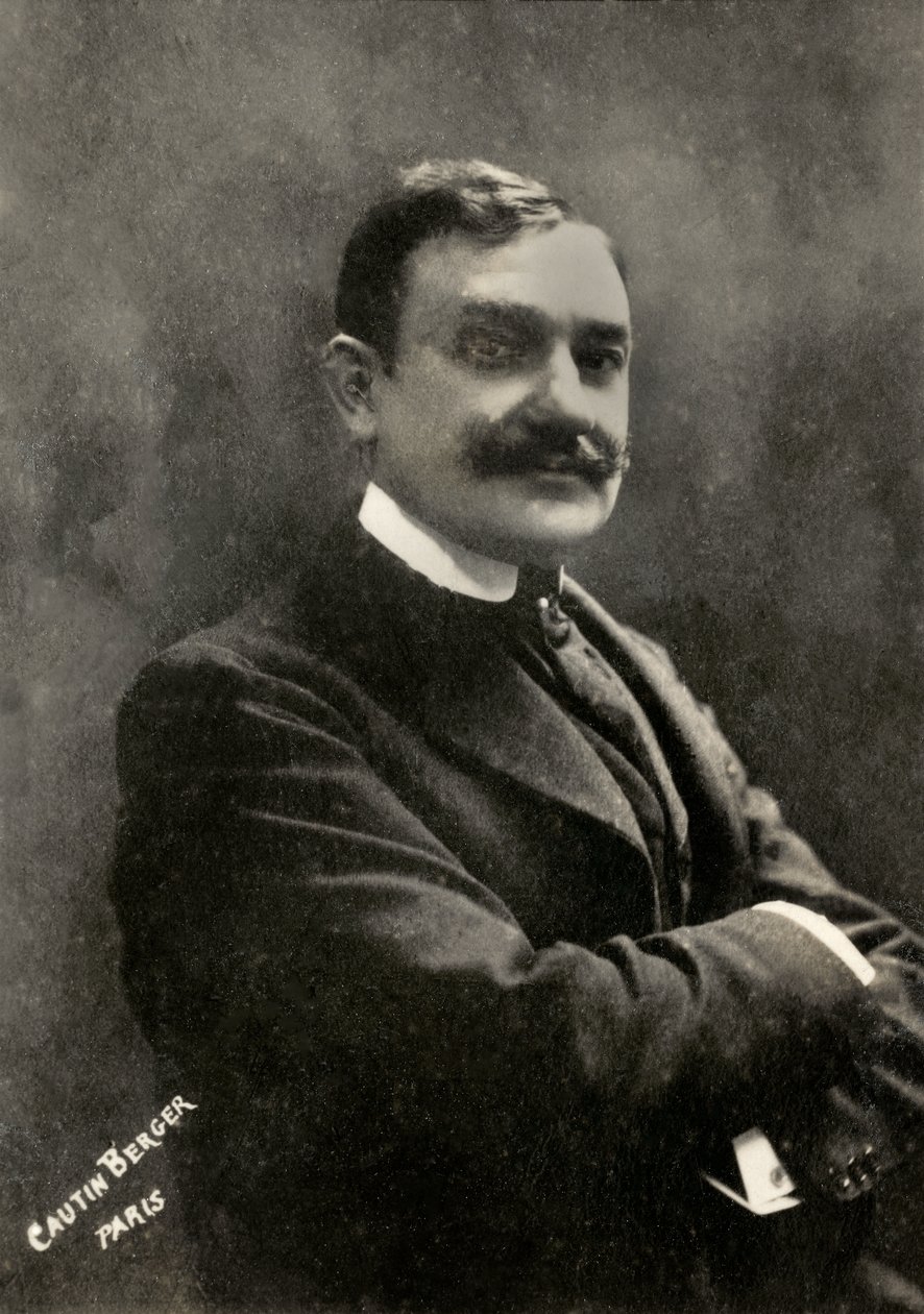 Portret van de Franse kunstenaar Jacques Isnardon ( 1860 door Berger & Cautin