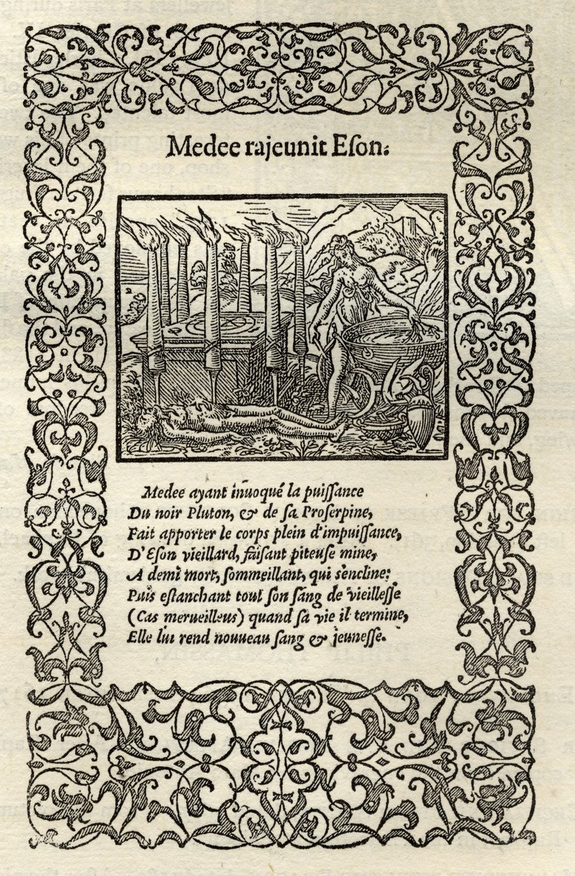 Medea verjongt Eson, uit 