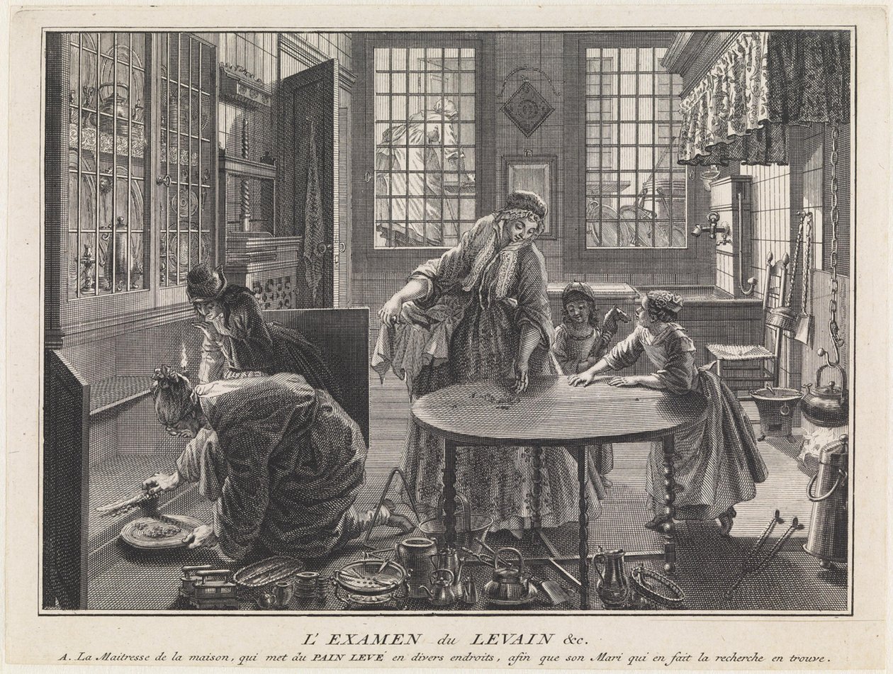 Voorbereiding op Pesach door Bernard Picart