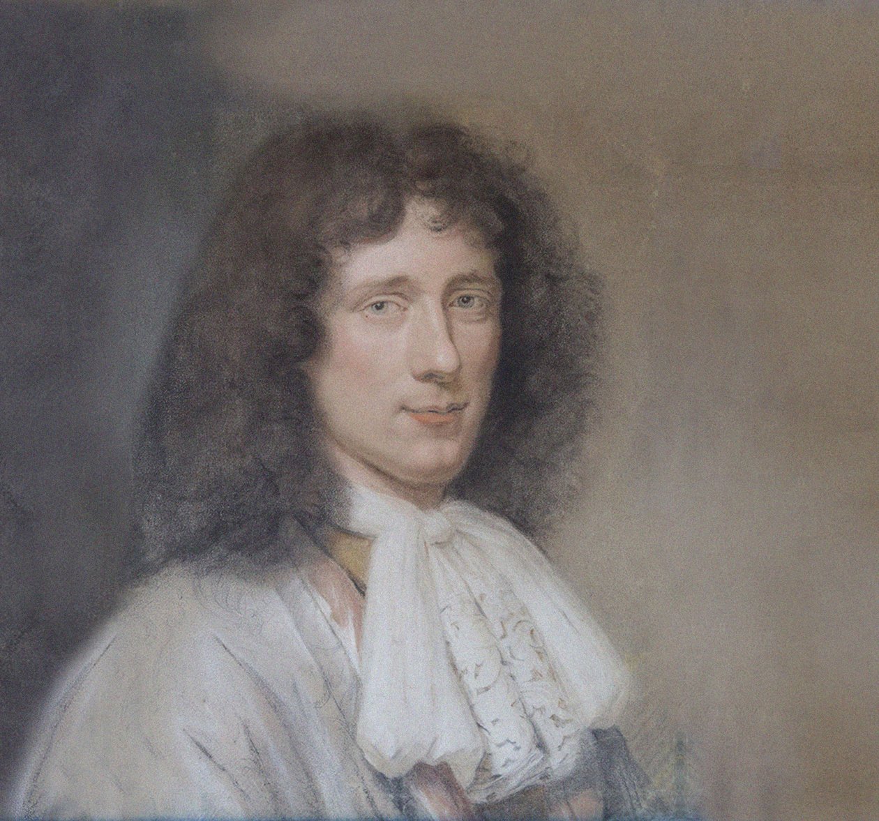 Portret van Christiaan Huygens 1629-1695 door Bernard Vaillant