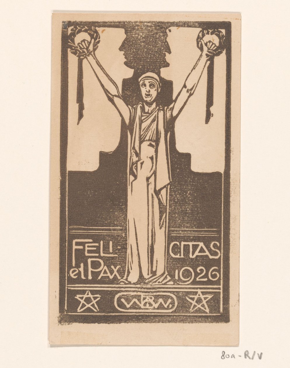 Felicitas et Pax 1926 door Bernard Willem Wierink