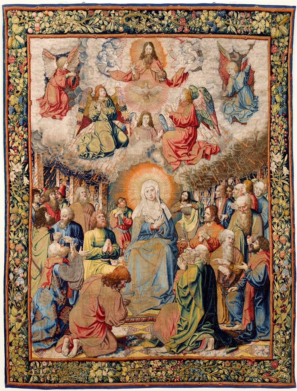 Vlaams wandtapijt. Passie van Jezus. Nationaal Erfgoed (Patrimonio Nacional) inv 10005817. door Bernard van (after) Orley