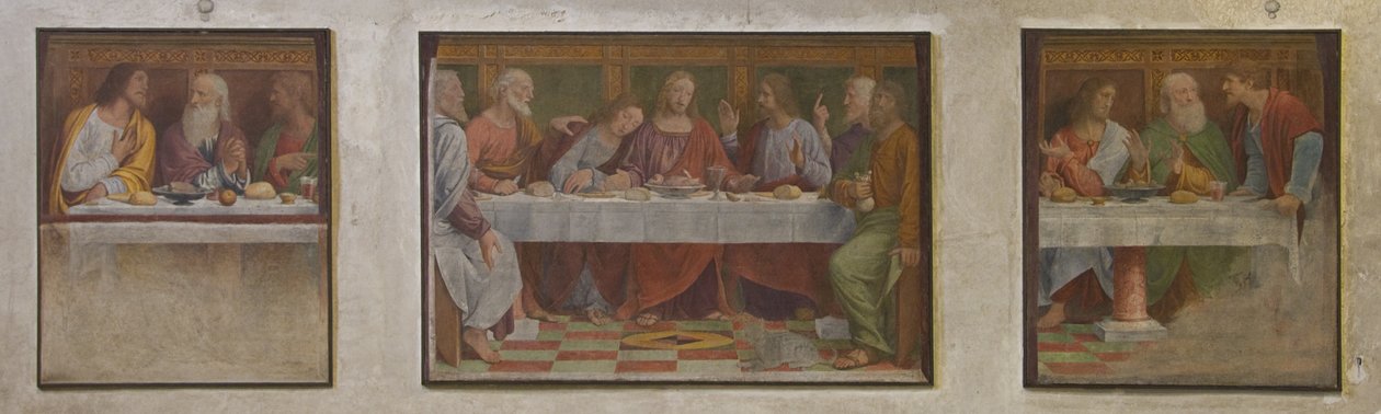 Het Laatste Avondmaal door Bernardino Luini
