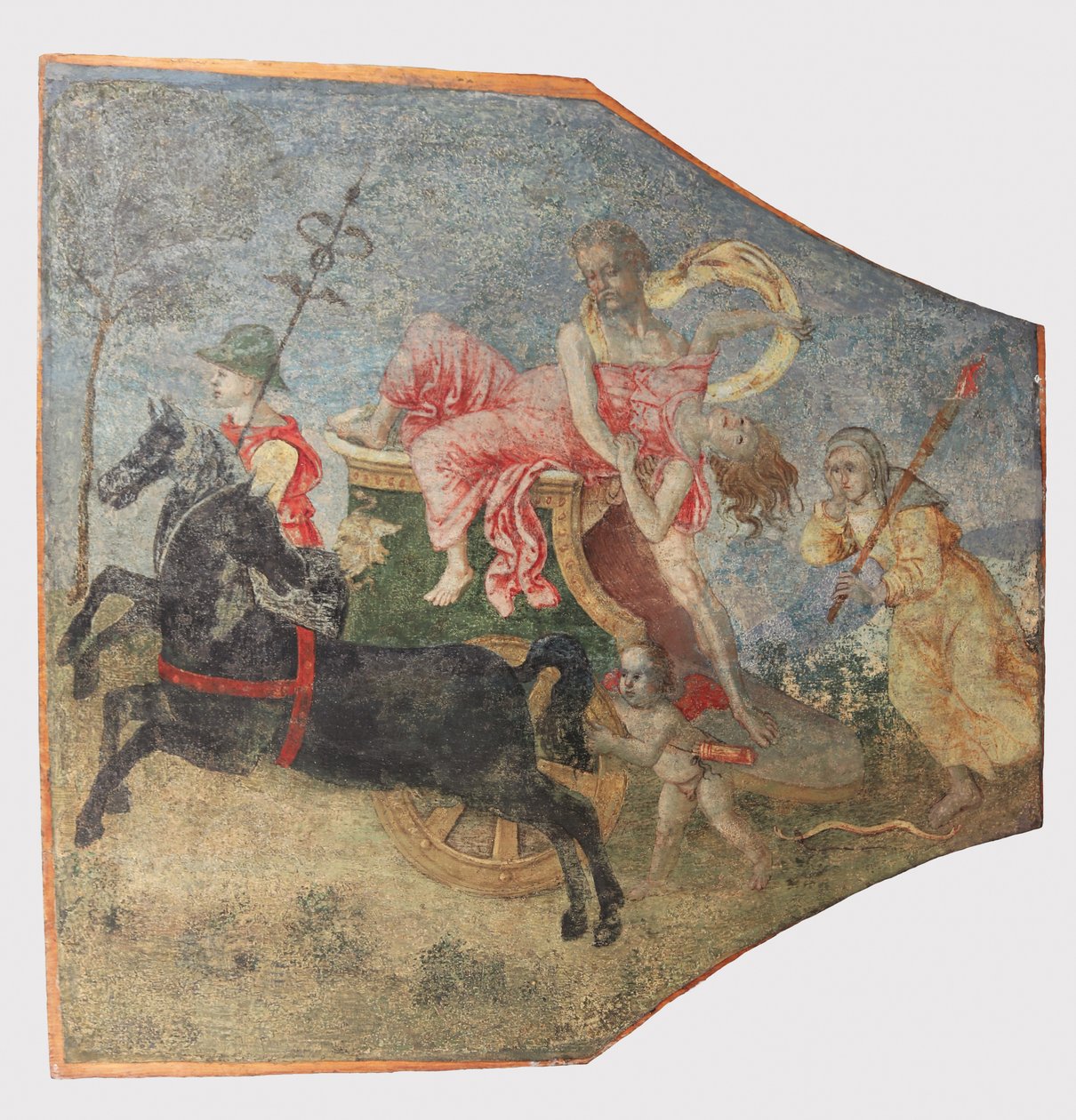 De Ontvoering van Proserpina, ca. 1509 door Bernardino Pinturicchio