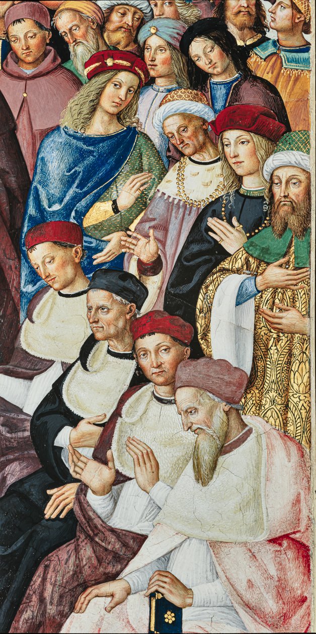 Piccolomini-bibliotheek, zuidoostmuur: 