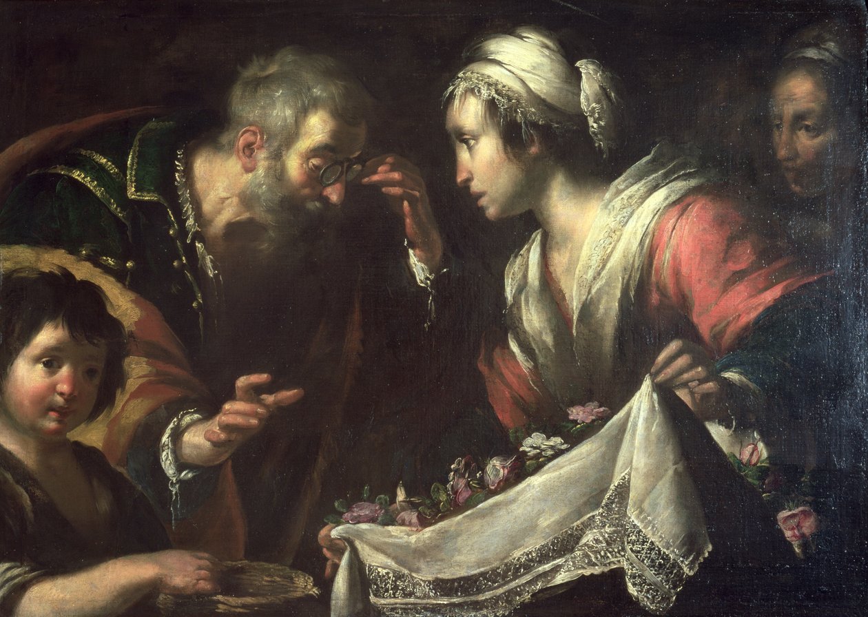 Het wonder van St. Zita door Bernardo Strozzi