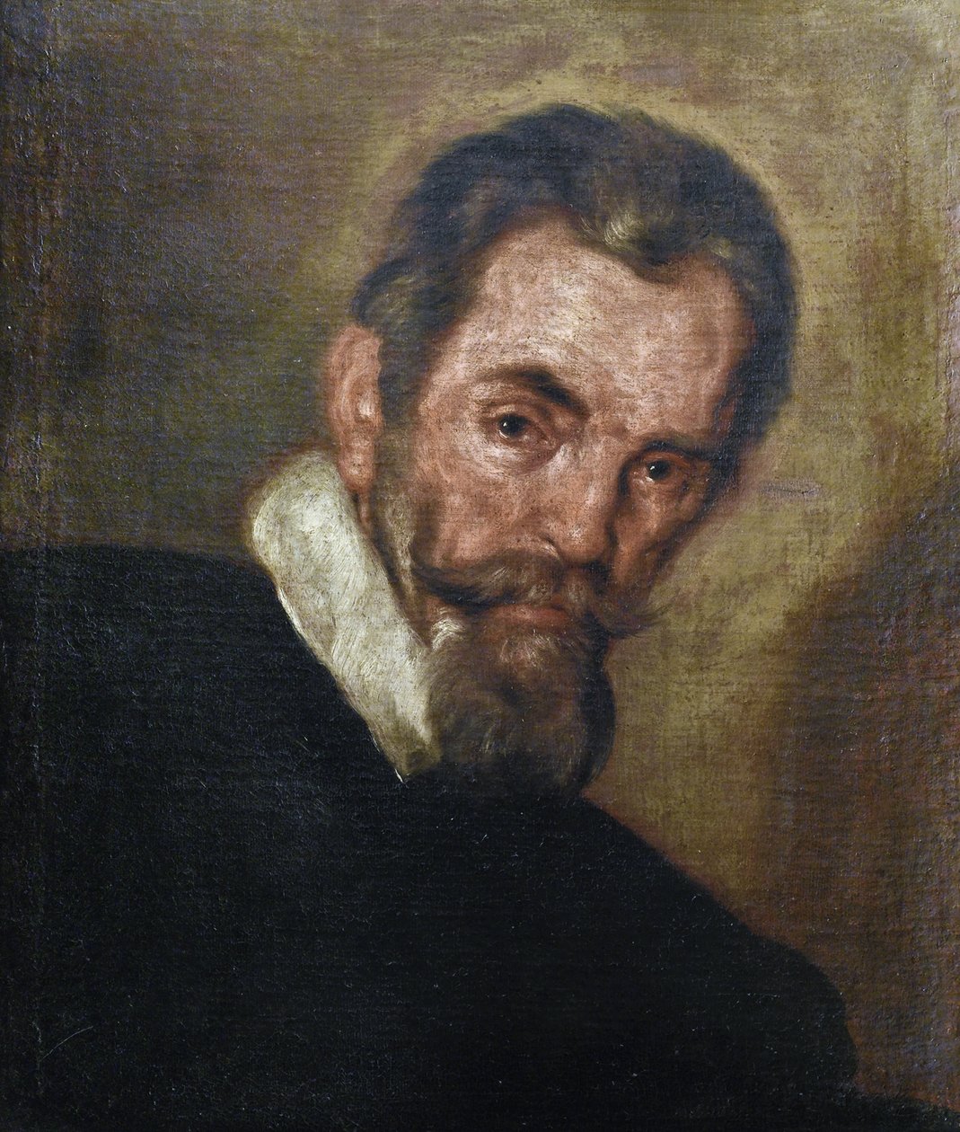 Portret van de componist Claudio Monteverdi door Bernardo Strozzi