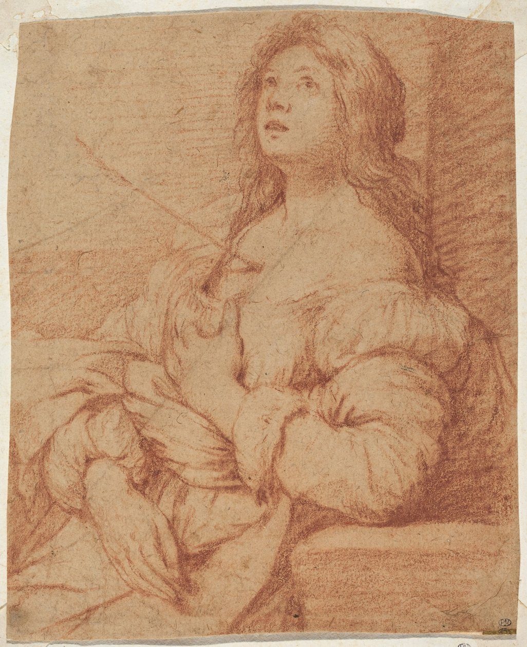 Heilige Ursula door Bernardo Strozzi