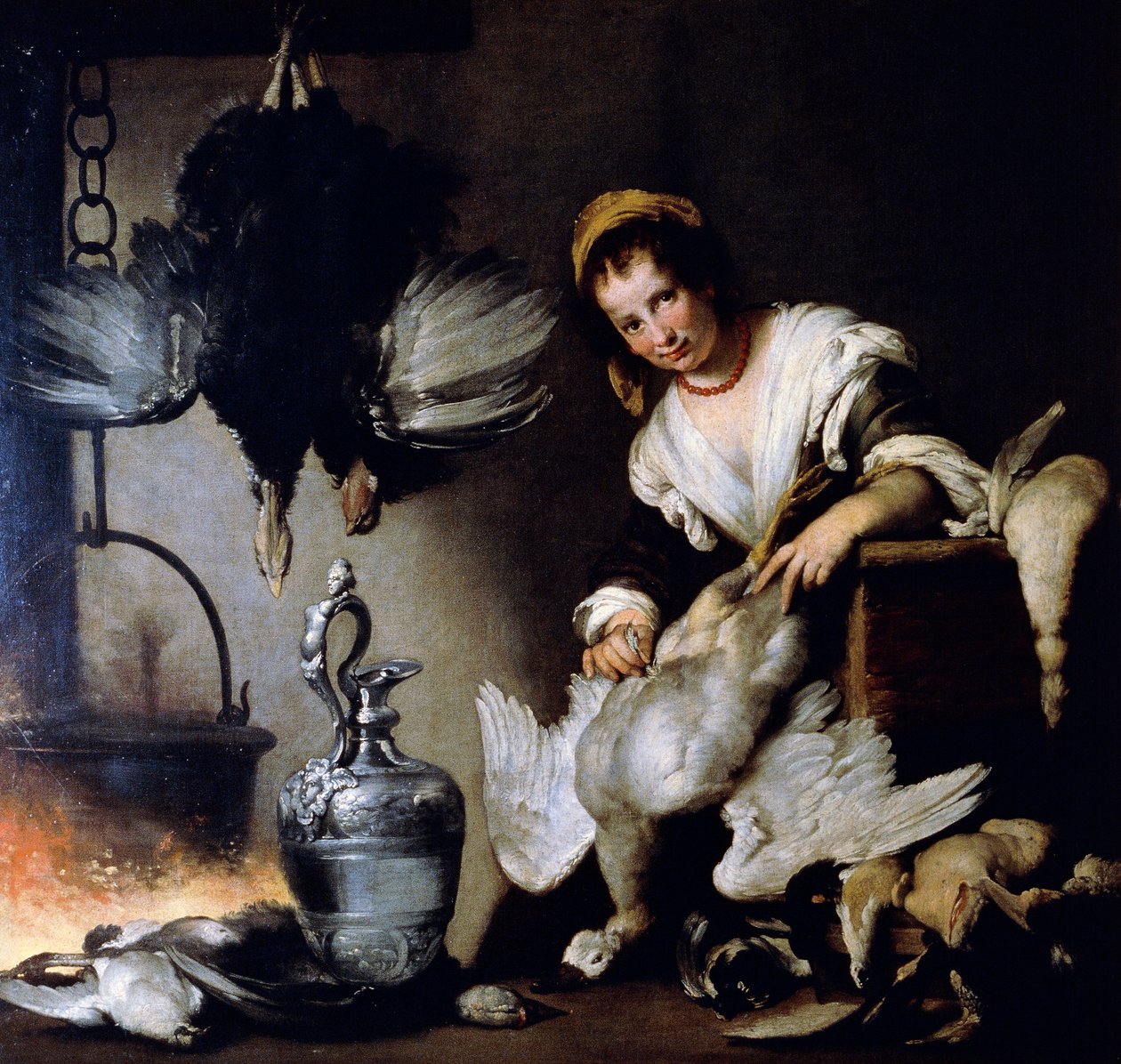 De kok, ca. 1625, door Bernardo Strozzi door Bernardo Strozzi