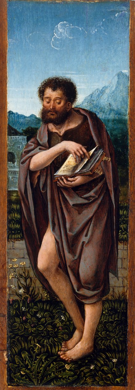 Sint Mattheüs door Bernart van follower of Orley