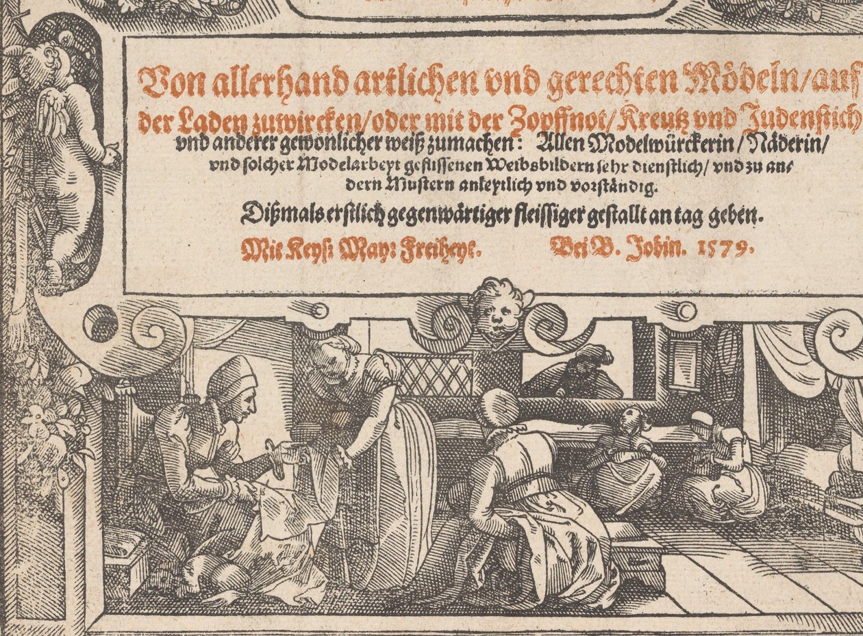 Titelpagina van Neu künstlich Modelbuch pagina 1r door Bernhard Jobin