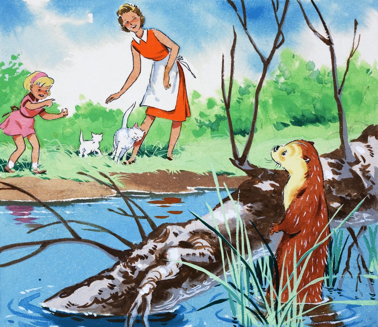 Fliptail de Otter door Bert Felstead