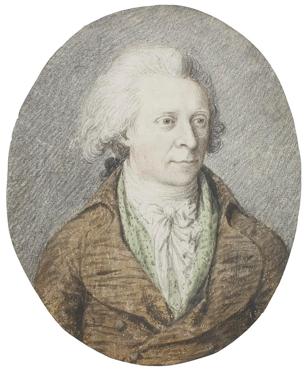 Christian Ulrich Detlev von Eggers door Bertel Thorvaldsen