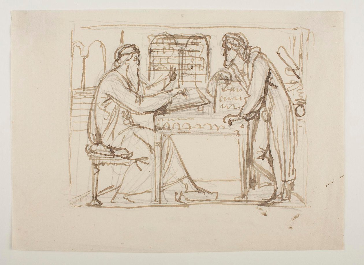 De uitvinding van losse letters door Bertel Thorvaldsen