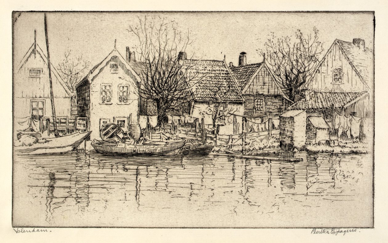 Volendam door Bertha E. Jaques