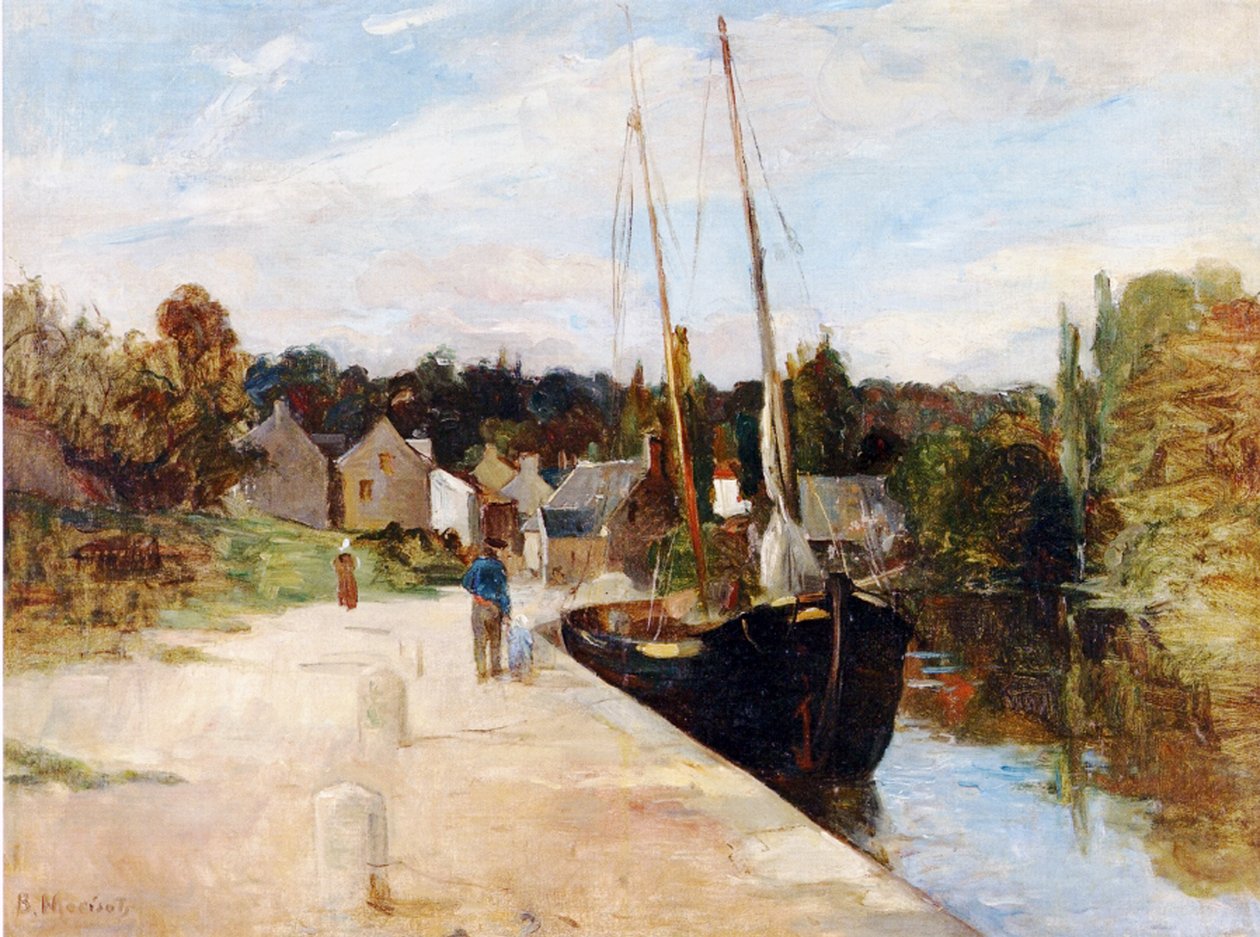 Rosbras, Bretagne, 1866-67 door Berthe Morisot