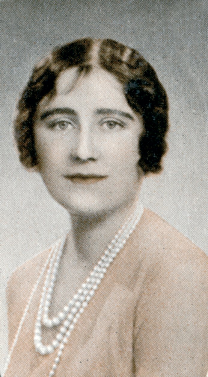 HRH De Hertogin van York, 1900-2002, 1935 door Bertram Park