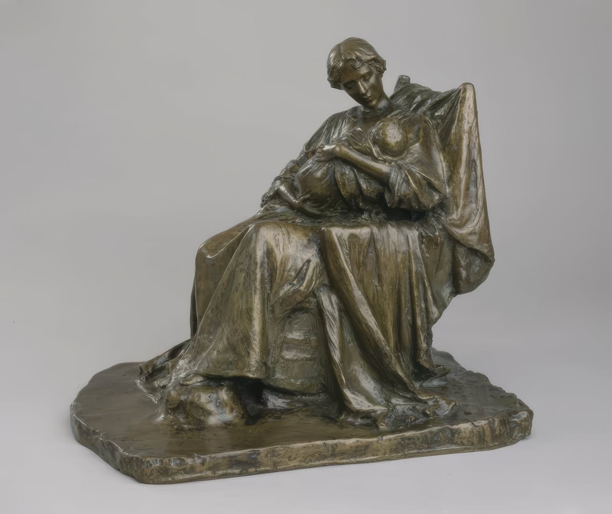 Een jonge moeder door Bessie Potter Vonnoh