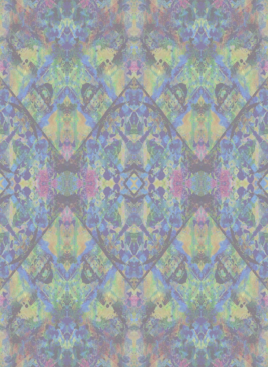 Acid, 2015 (gemengde techniek, illustratie, spuitverf, digitaal) door Beth Travers