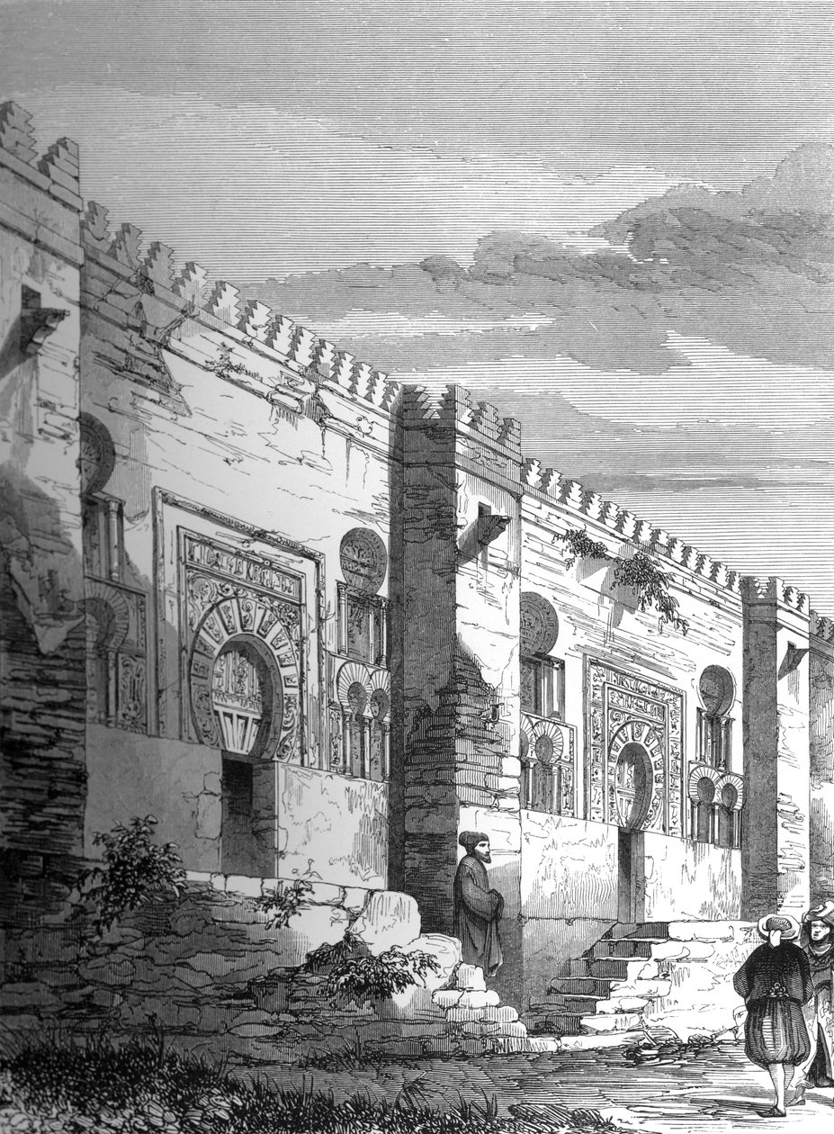 De Mezquita, Córdoba, Spanje, 1849 door Bisson and Cottard