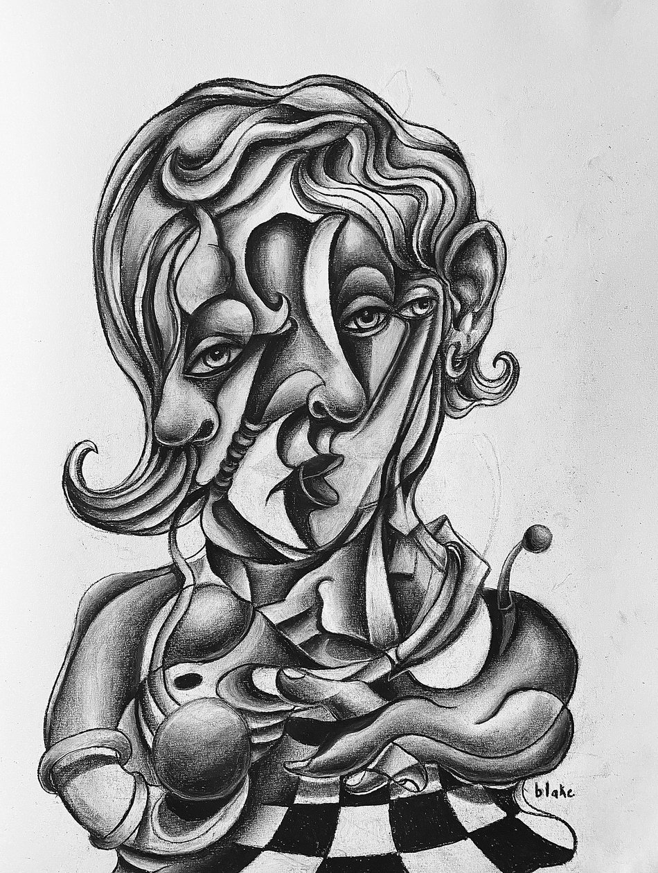Picasso Reflecterend, ca. 2021 door Blake Munch