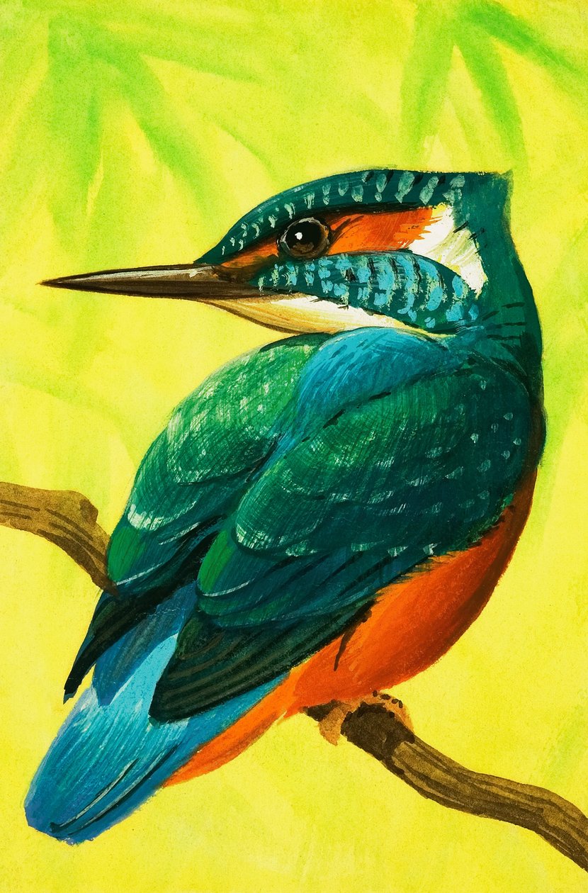 IJsvogel. door Bob Hersey