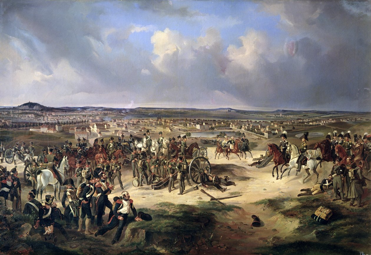 De Slag om Parijs op 17 maart 1814, 1834 door Bogdan Willewalde