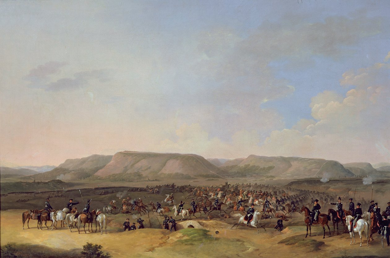De verovering van Shumla, 1860 door Bogdan Willewalde