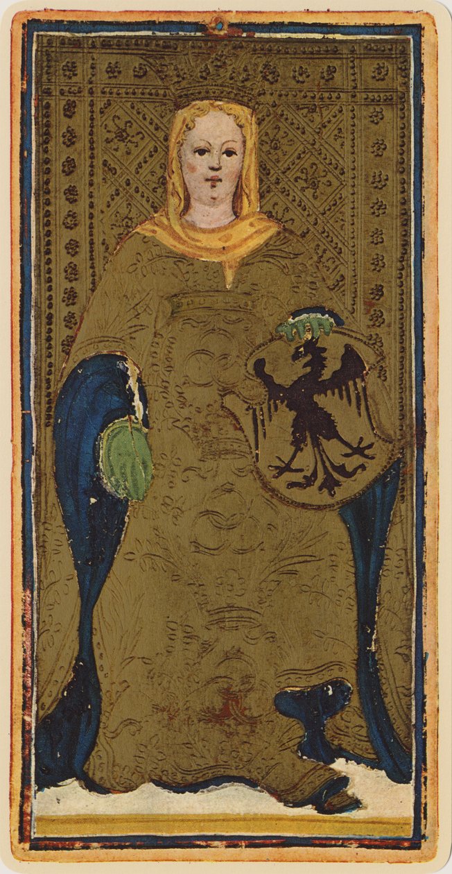 De keizerin, facsimile van een tarotkaart uit het 