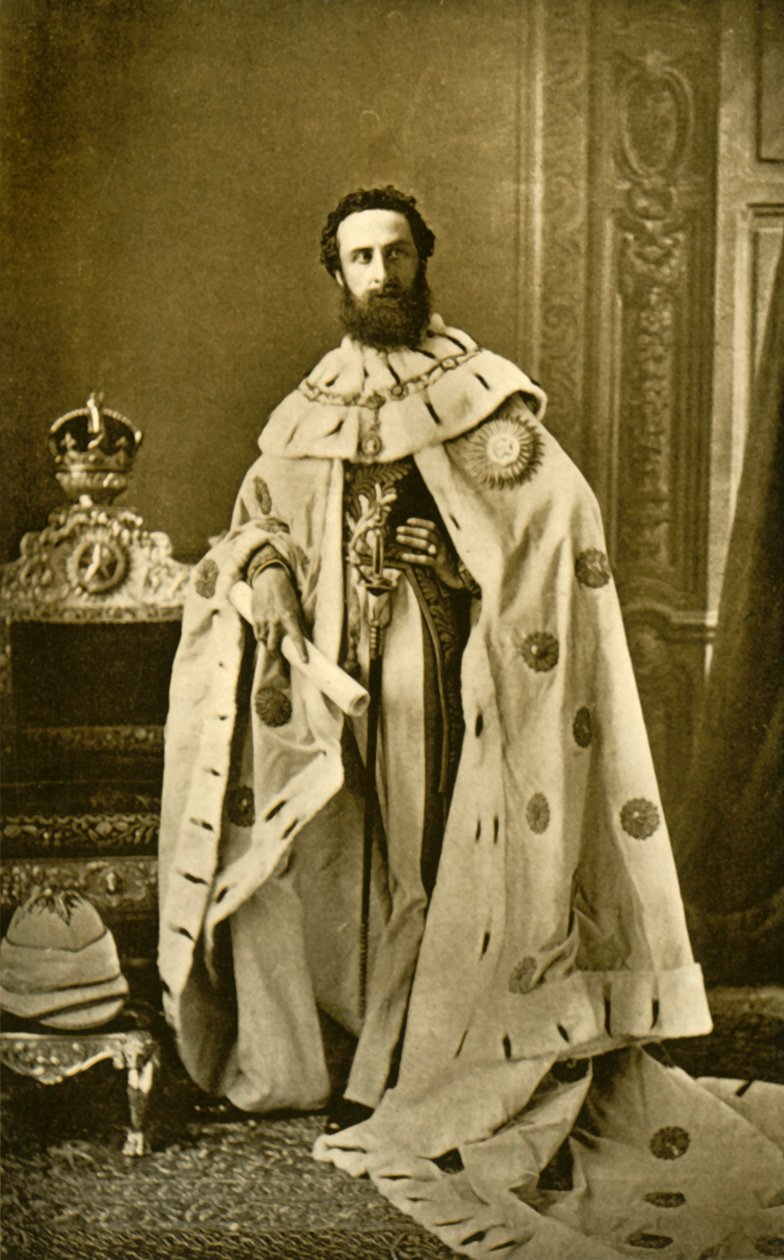 Lord Lytton door Bourne and Shepherd