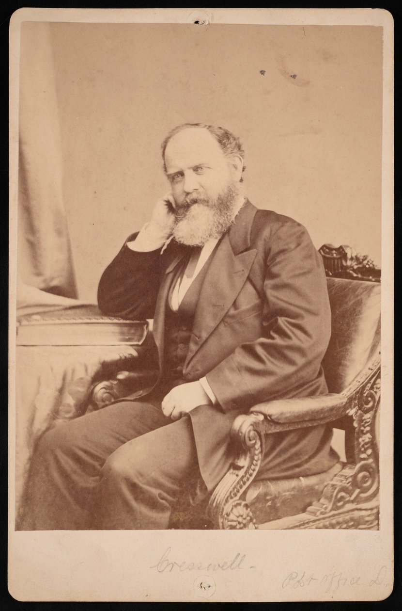 Portret van John Angel James Creswell, voor 1891 door Brady
