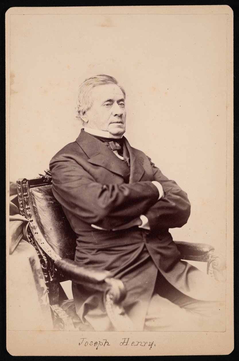 Portret van Joseph Henry 1797-1878, tussen 1868 en 1878 door Brady