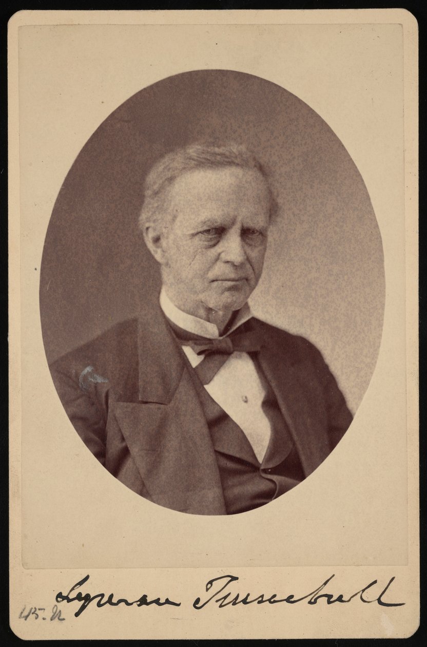 Portret van Lyman Trumbull 1813-1896, tussen 1868 en 1881 door Brady