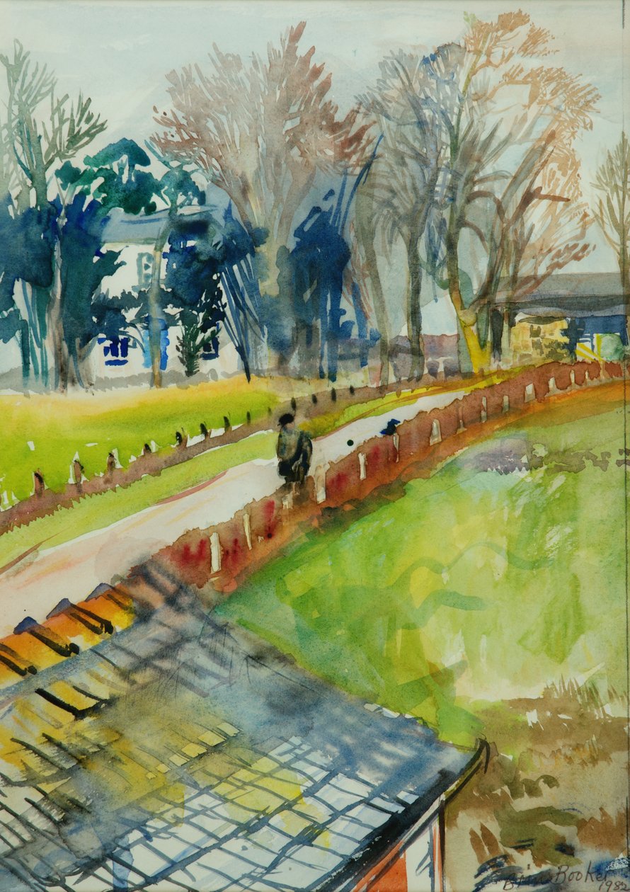 Thuis komen van het Werk, 1982 door Brenda Brin Booker