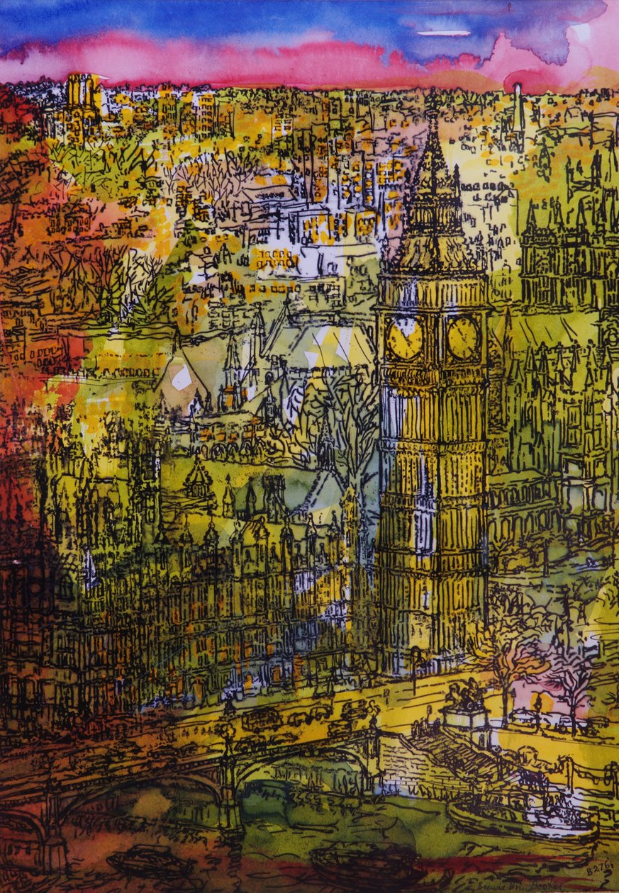 Londen, Westminster door Brenda Brin Booker