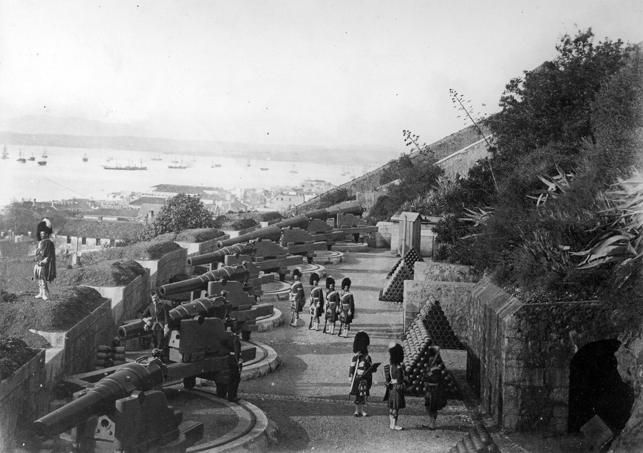 Gardiners Batterij, Gibraltar door British Photographer