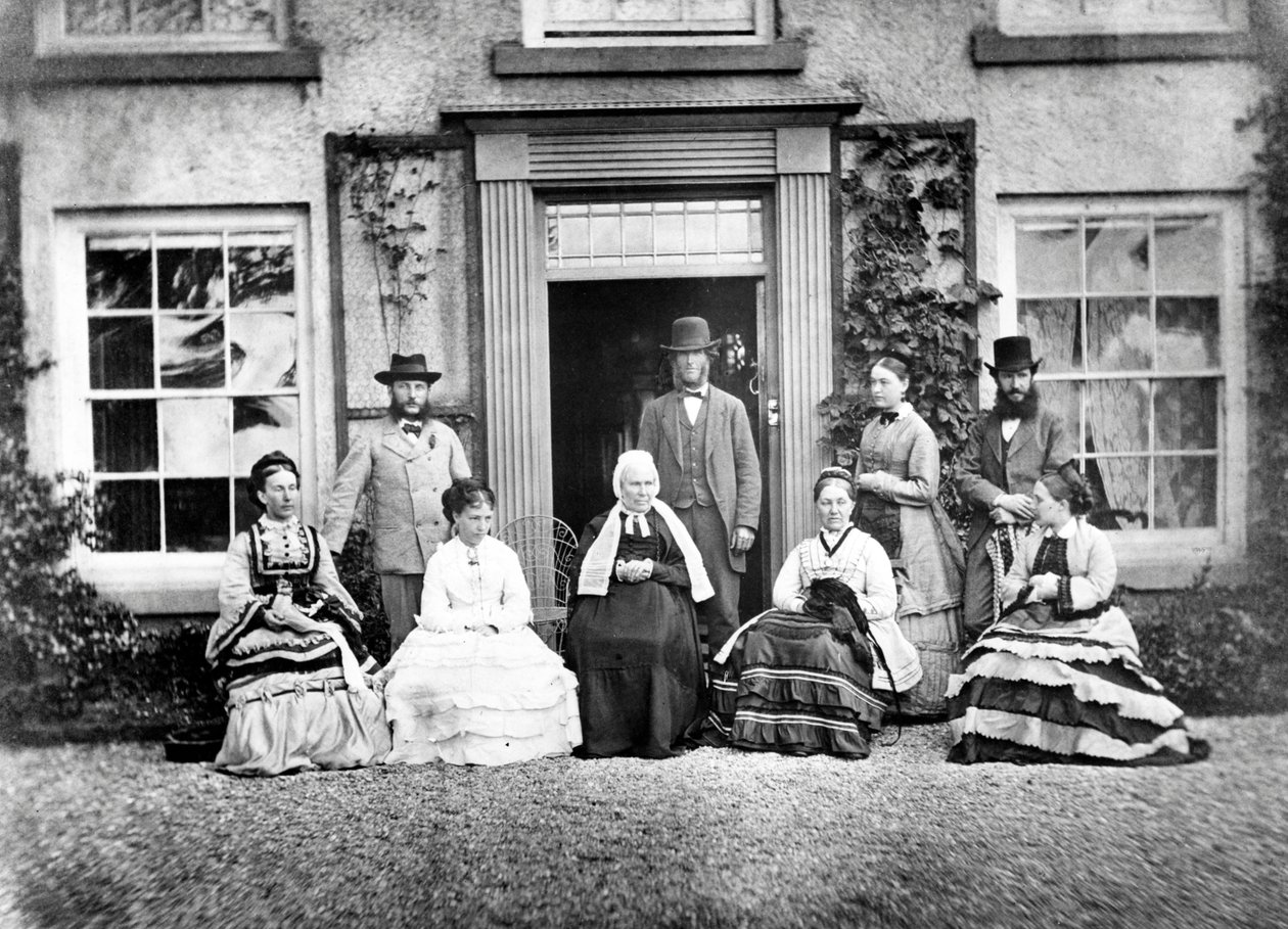 Victoriaans familieportret door British Photographer