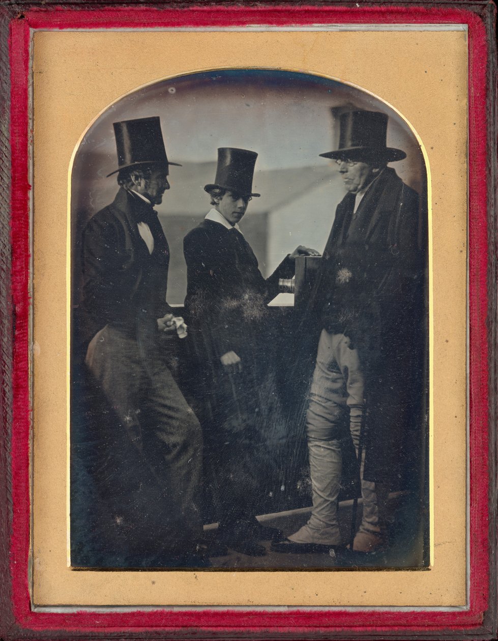John Ashworth, Edmund Ashworth, Edmund Ashworth, Jr.,1848 (foto) door British Photographer