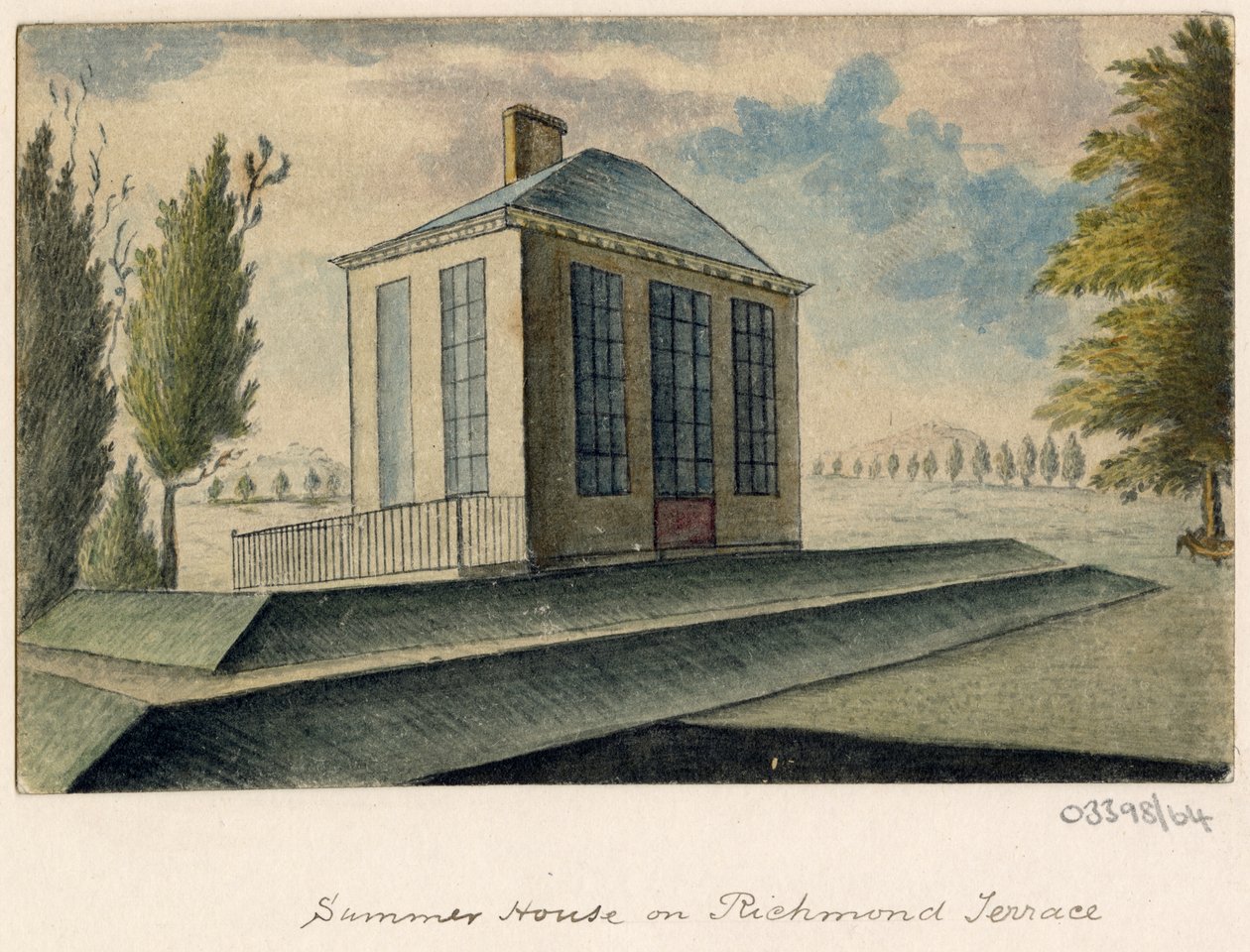 Een reeks schetsen, uitzichten in Groot-Brittannië, het Continent en Amerika 1772-1778 door British School