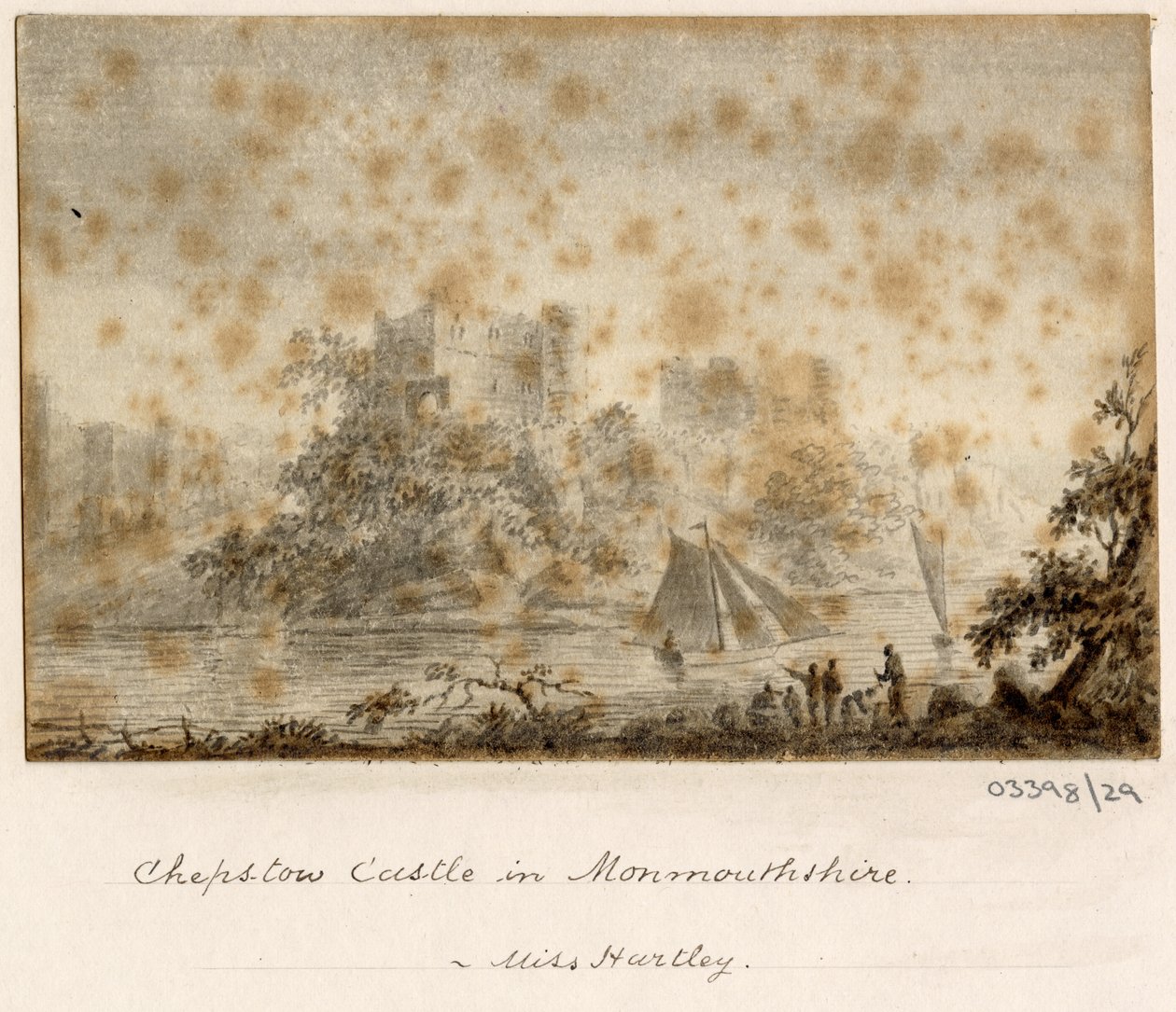 Een reeks schetsen, uitzichten in Groot-Brittannië, het Continent en Amerika 1772-1778 door British School