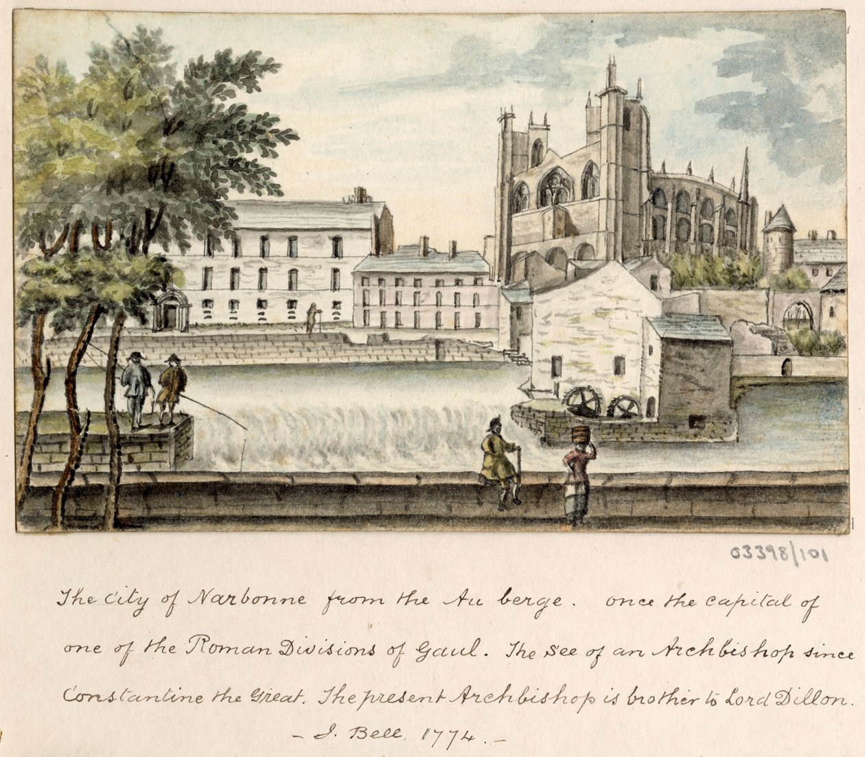 Een reeks schetsen, uitzichten in Groot-Brittannië, het Continent en Amerika 1772-1778 door British School
