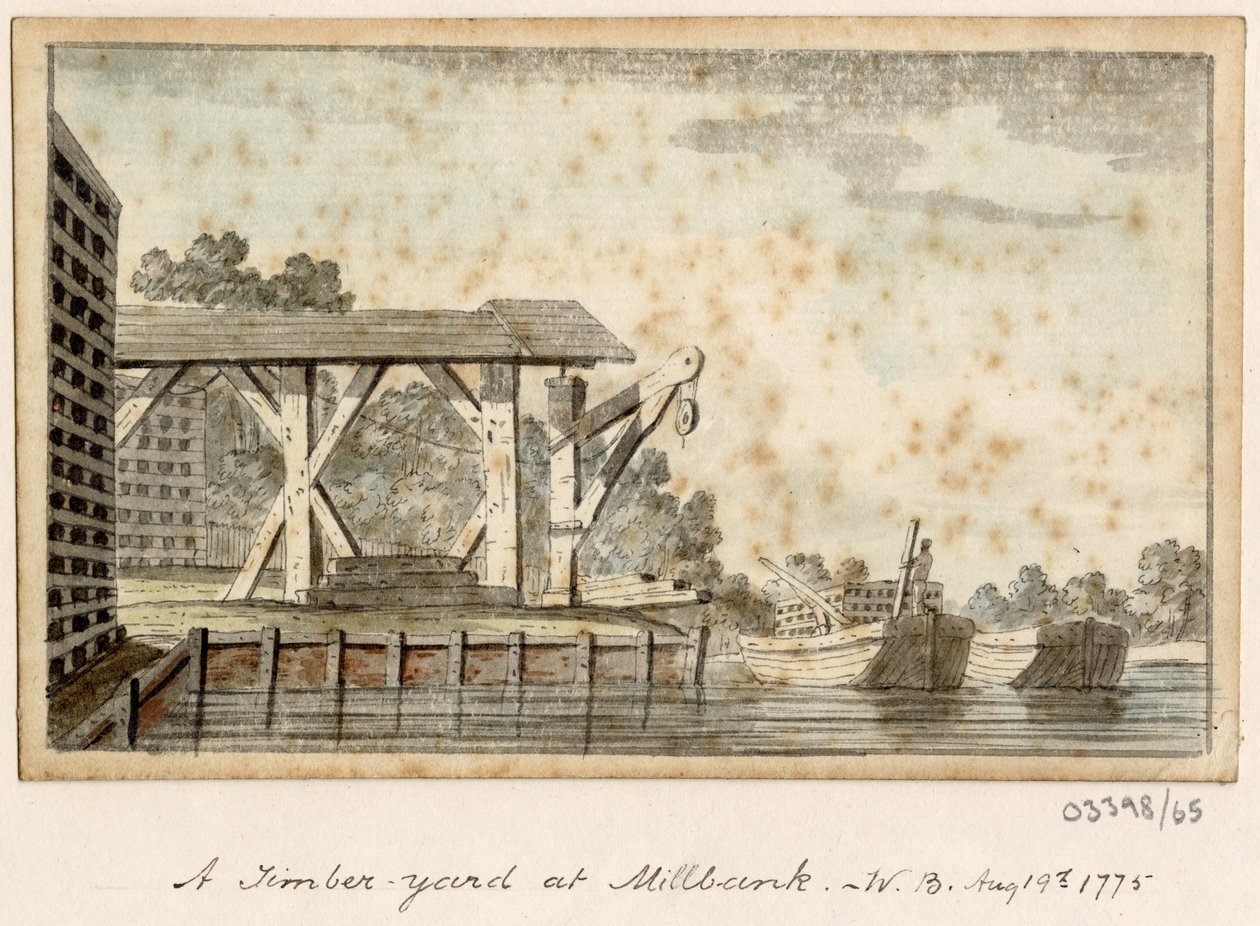 Een reeks schetsen, uitzichten in Groot-Brittannië, het Continent en Amerika 1772-1778 door British School