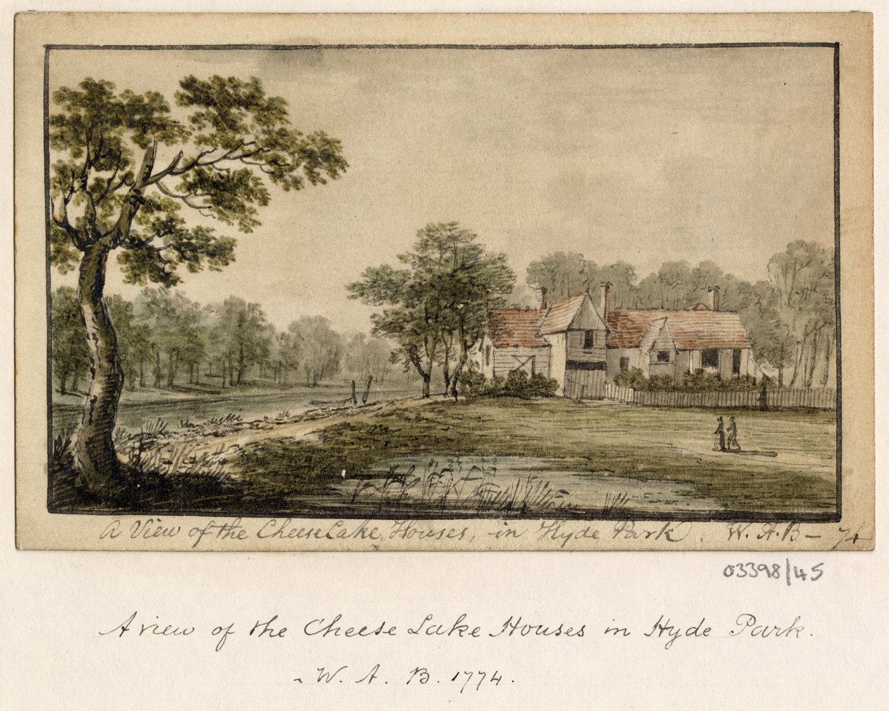 Een reeks schetsen, uitzichten in Groot-Brittannië, het Continent en Amerika 1772-1778 door British School