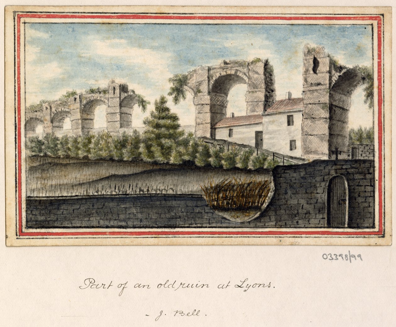 Een reeks schetsen, uitzichten in Groot-Brittannië, het Continent en Amerika 1772-1778 door British School