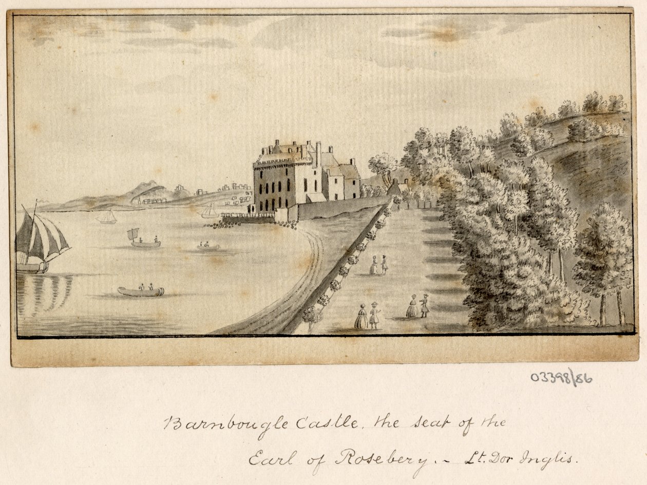 Een reeks schetsen, uitzichten in Groot-Brittannië, het Continent en Amerika 1772-1778 door British School