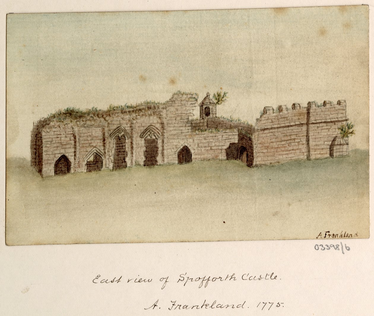Een reeks schetsen, uitzichten in Groot-Brittannië, het Continent en Amerika 1772-1778 door British School