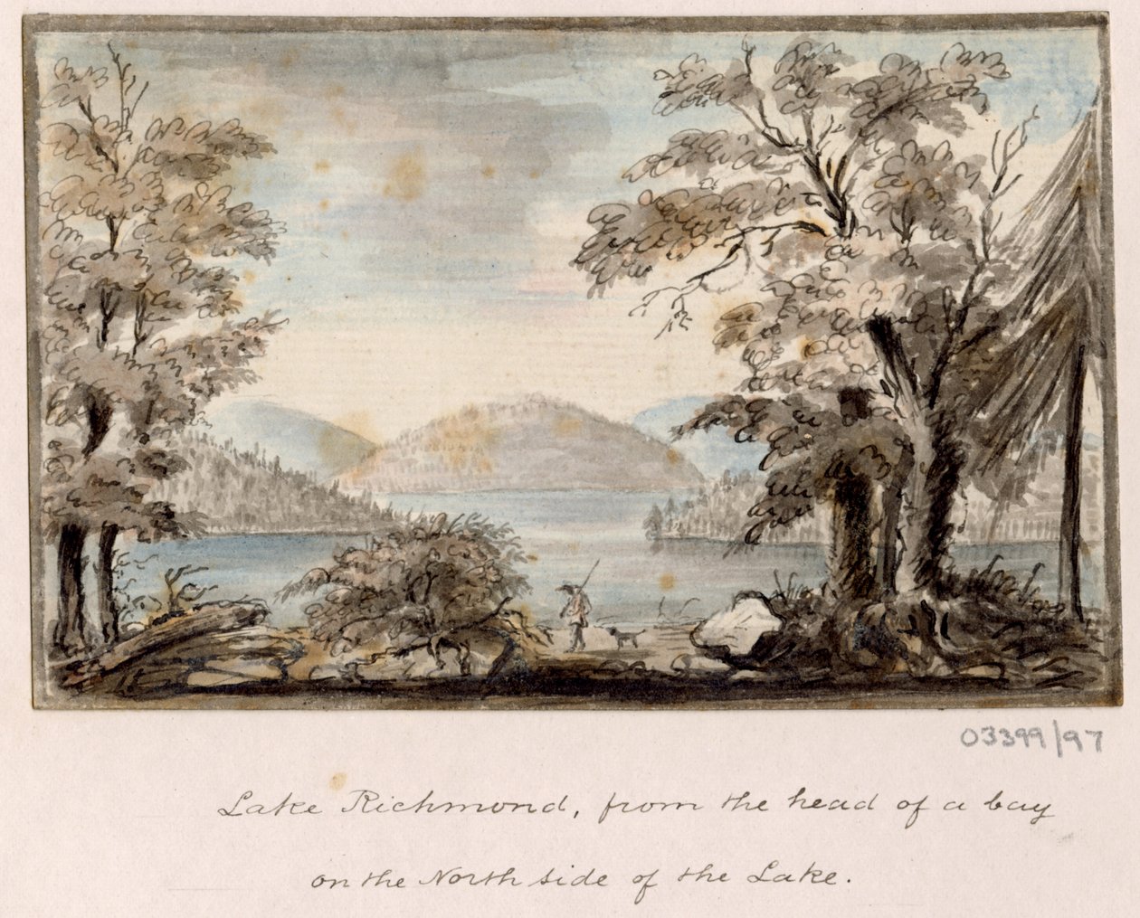 Een reeks schetsen, uitzichten in Groot-Brittannië, het Continent en Amerika 1772-1778 door British School